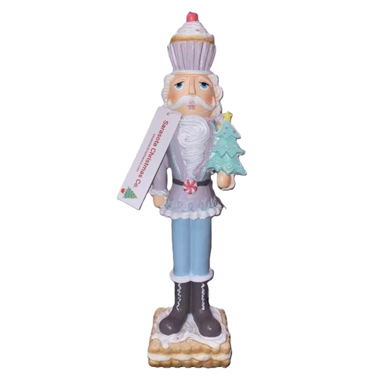 Christmas Tree Lilac Mint Colonel 18" NUTCRACKER Cookie Icing Cupcake House NEW