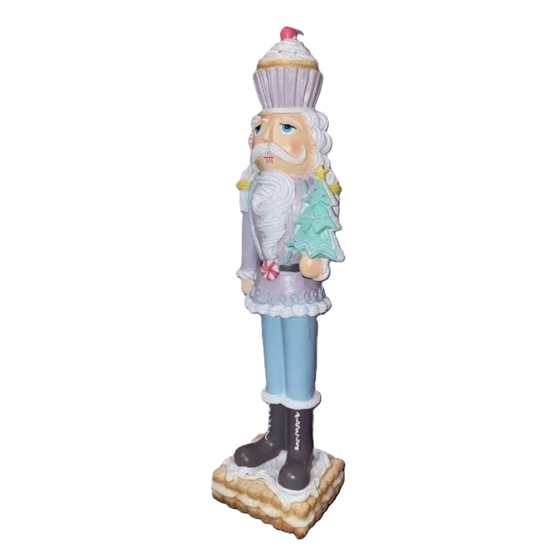 Christmas Tree Lilac Mint Colonel 18" NUTCRACKER Cookie Icing Cupcake House NEW